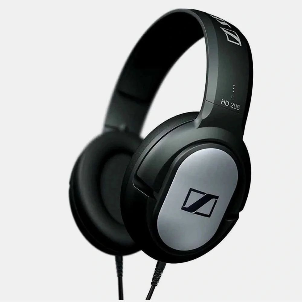 Sennheiser HD 206 Black Over-Ear Headphones